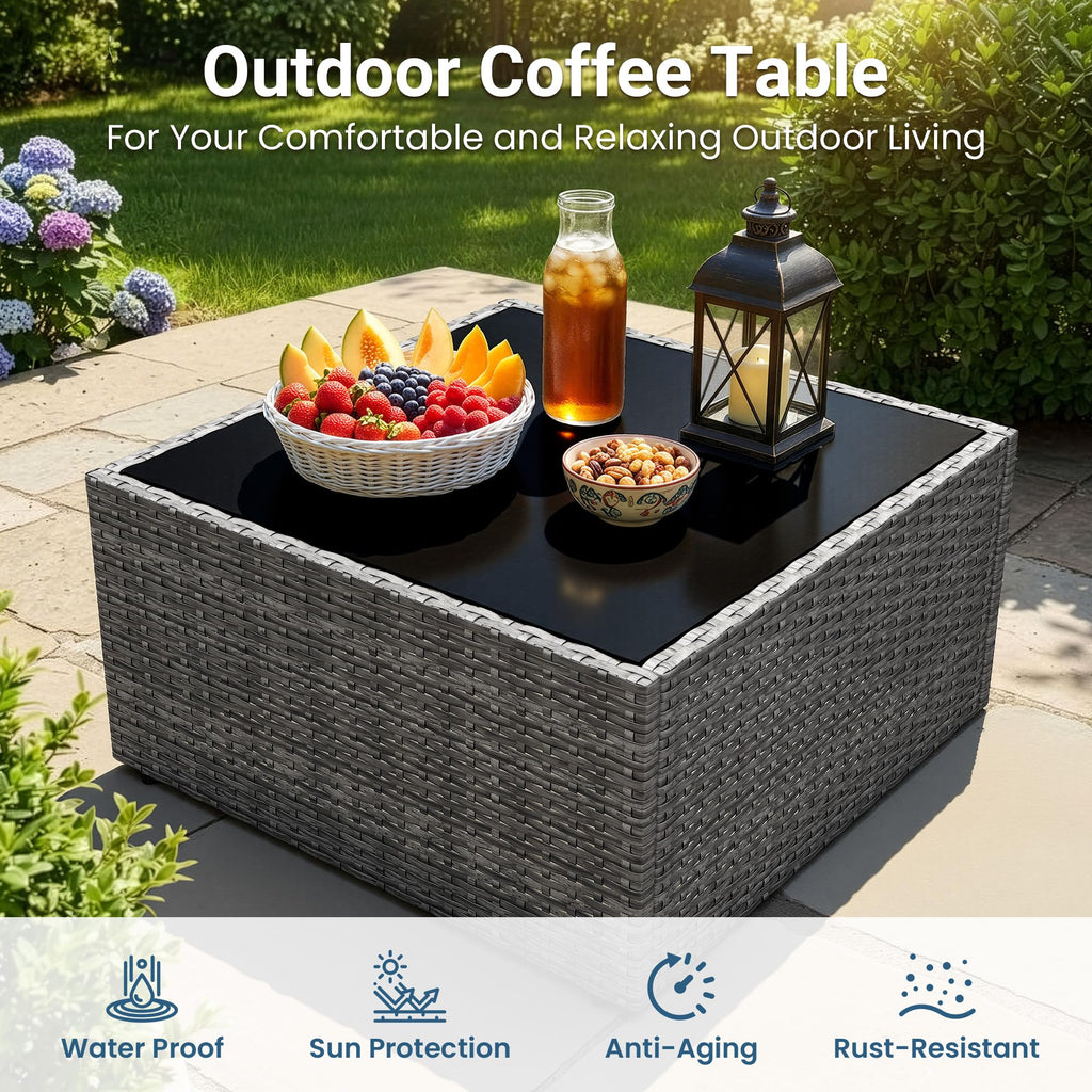 All-Weather Patio Sectional Furniture Set H53653